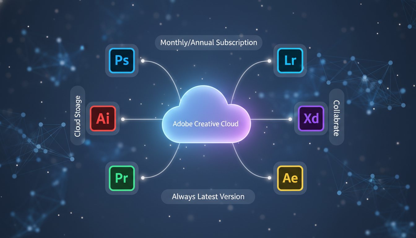 ทำความเข้าใจโมเดลการสมัครสมาชิก Adobe Creative Cloud