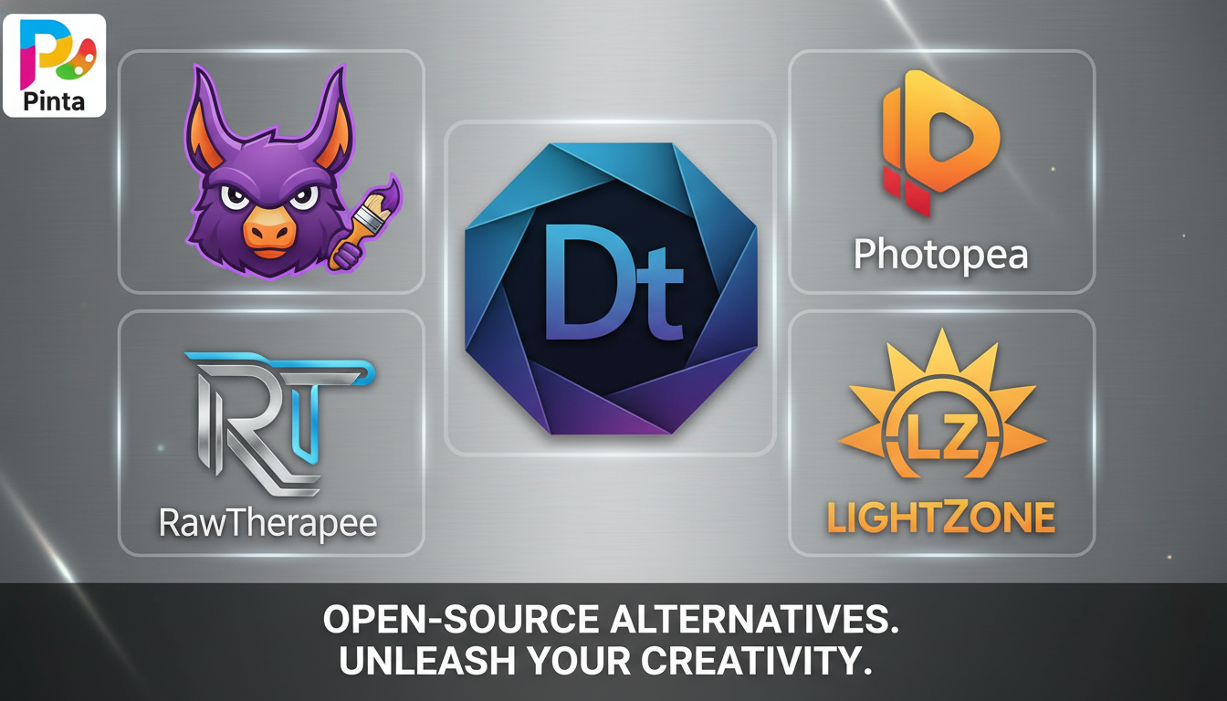 ทางเลือกฟรีที่ดีที่สุดสำหรับ Adobe Lightroom 2025