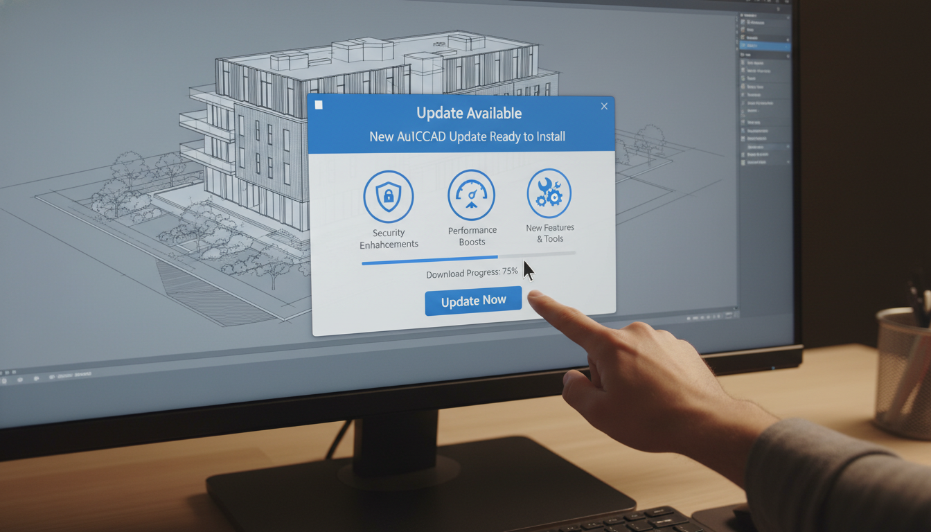 ความสำคัญของการอัปเดตและบำรุงรักษา AutoCAD หลังการ ลง โปรแกรม