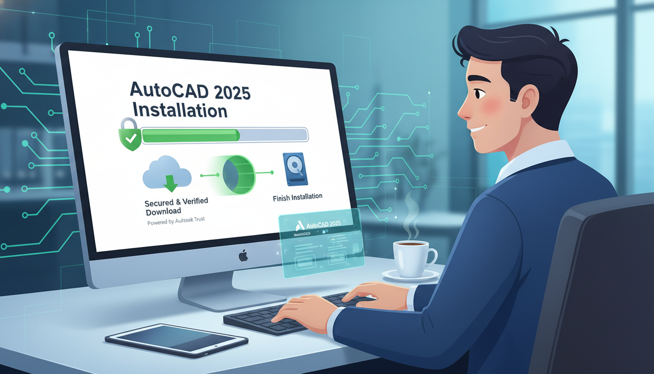 ดาวน์โหลด AutoCAD 2025 ถาวร: คู่มือฉบับสมบูรณ์