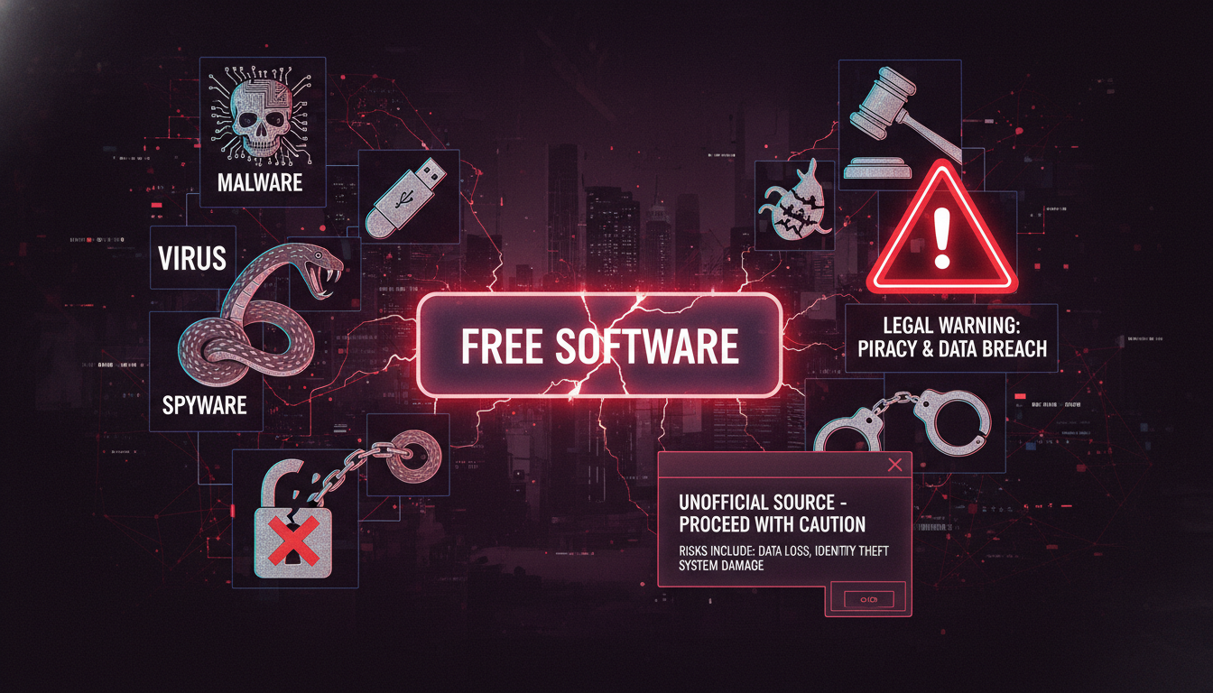 ข้อควรระวังในการดาวน์โหลด AutoCAD 2025 จากแหล่งที่ไม่เป็นทางการ