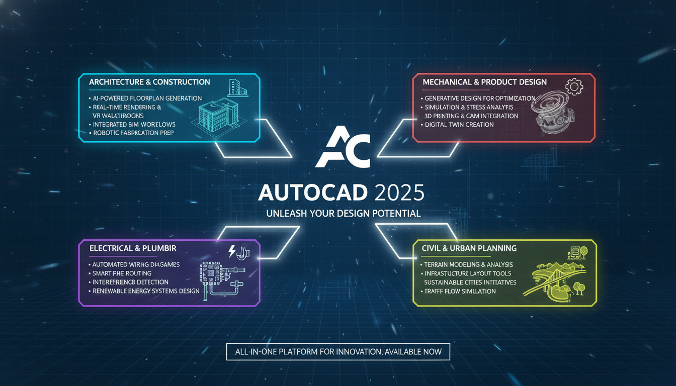 AutoCAD 2025 คืออะไร และทำไมคุณถึงต้องการดาวน์โหลดเวอร์ชันถาวร