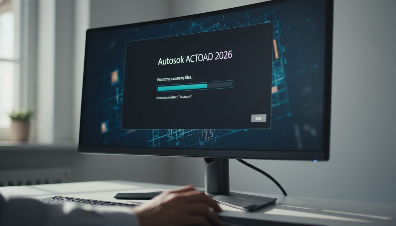 ขั้นตอนการติดตั้ง AutoCAD 2026 อย่างละเอียด: ตั้งแต่เริ่มต้นจนจบ