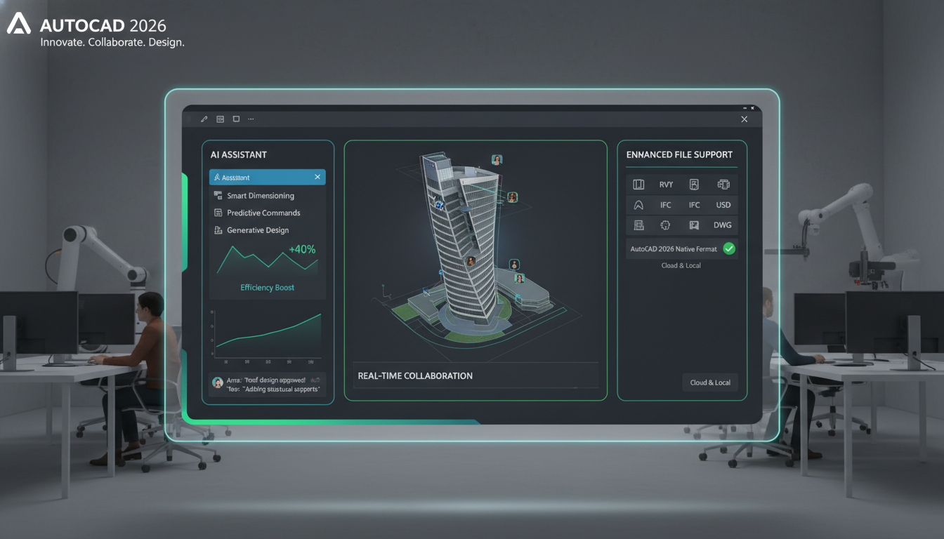 AutoCAD 2026 มีอะไรใหม่และน่าตื่นเต้น?