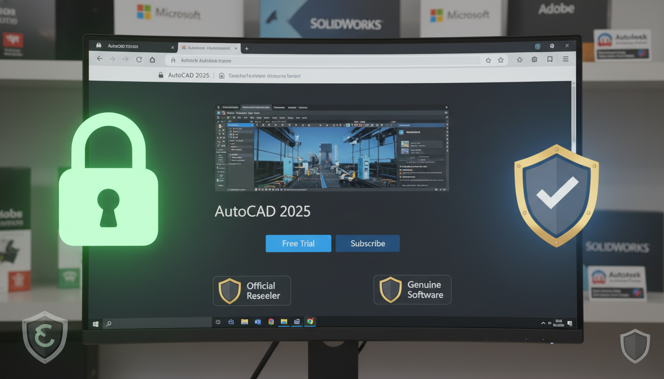 แหล่งที่มาอย่างเป็นทางการสำหรับ ดาวน์โหลด AutoCAD 2025