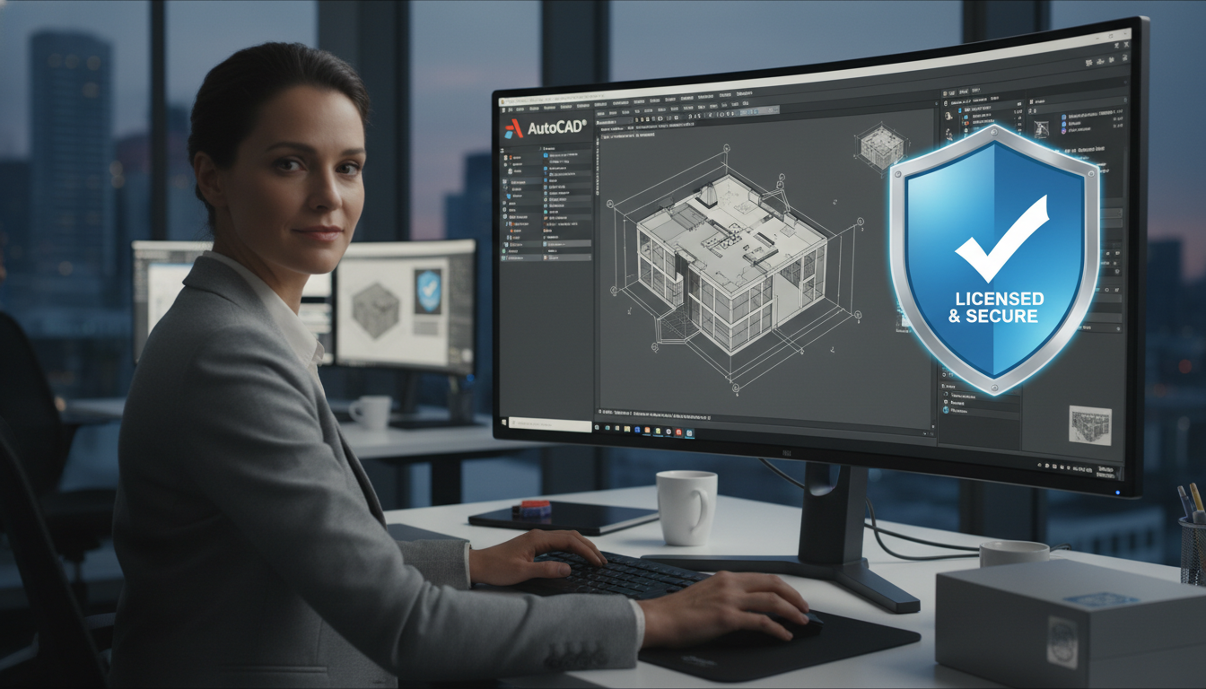 ข้อดีของการใช้ โปรแกรม AutoCAD ลิขสิทธิ์