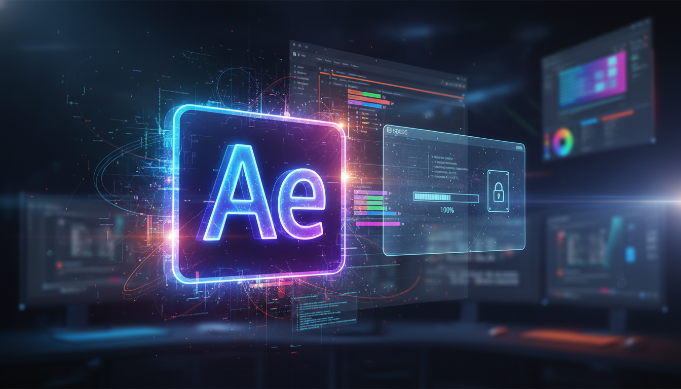 สอนดาวน์โหลด Adobe After Effects 2025-2023 ฟรี! ติดตั้งง่าย ทำงานเต็มฟังก์ชัน 100% ไม่ตัดความสามารถ