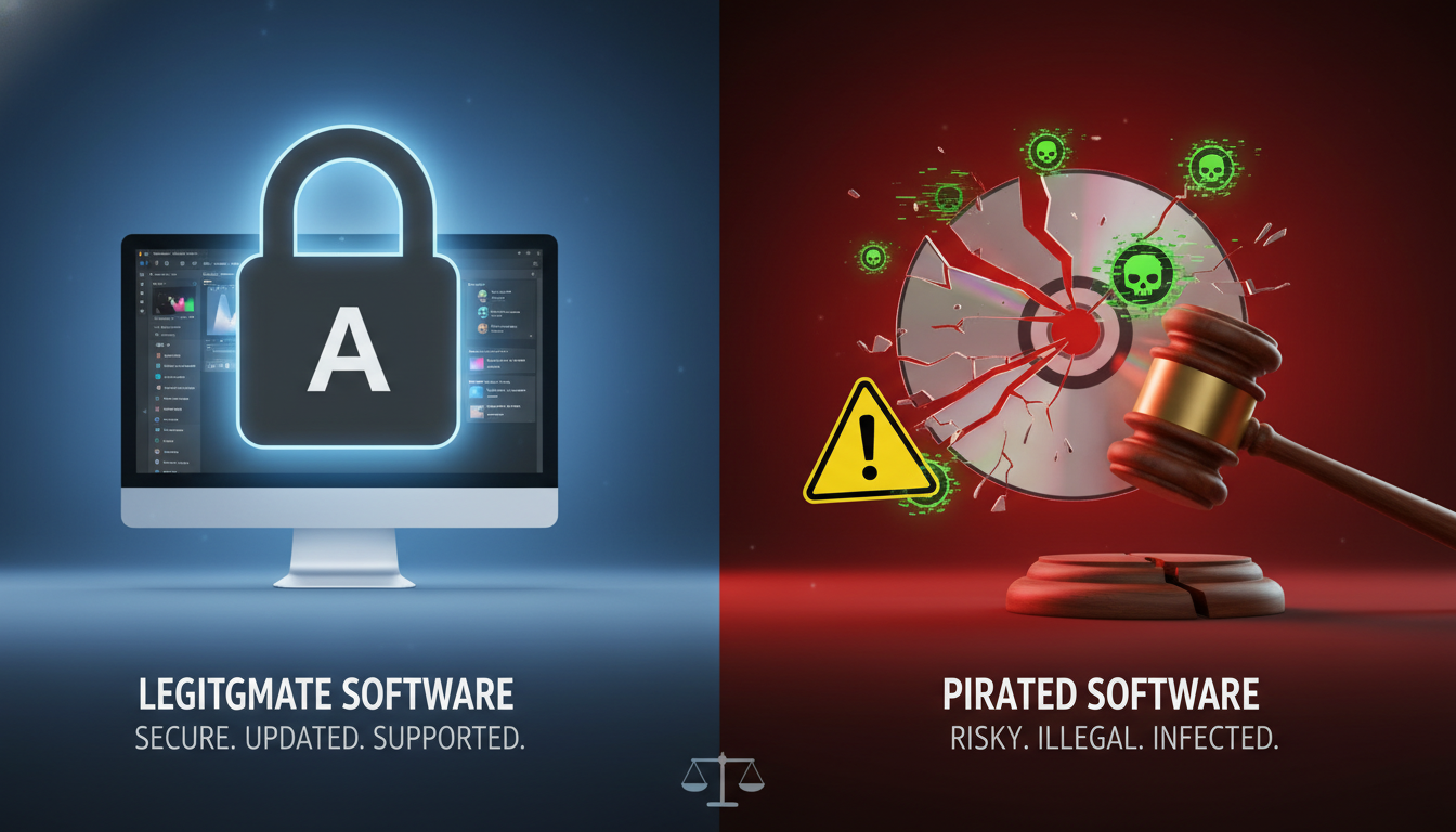 ข้อควรระวังและกฎหมายเกี่ยวกับการ โหลด โปรแกรม Lightroom 2026