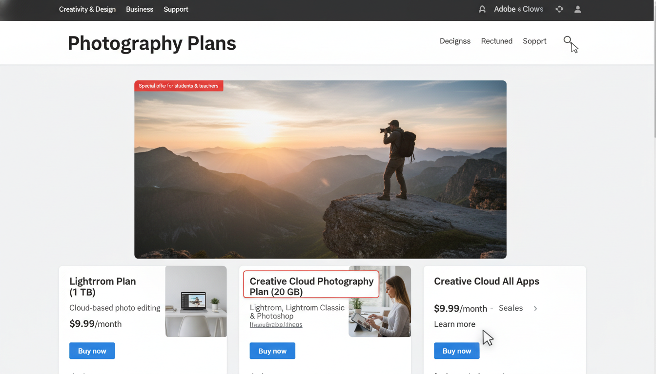 วิธีซื้อ Lightroom เวอร์ชันลิขสิทธิ์อย่างถูกกฎหมาย