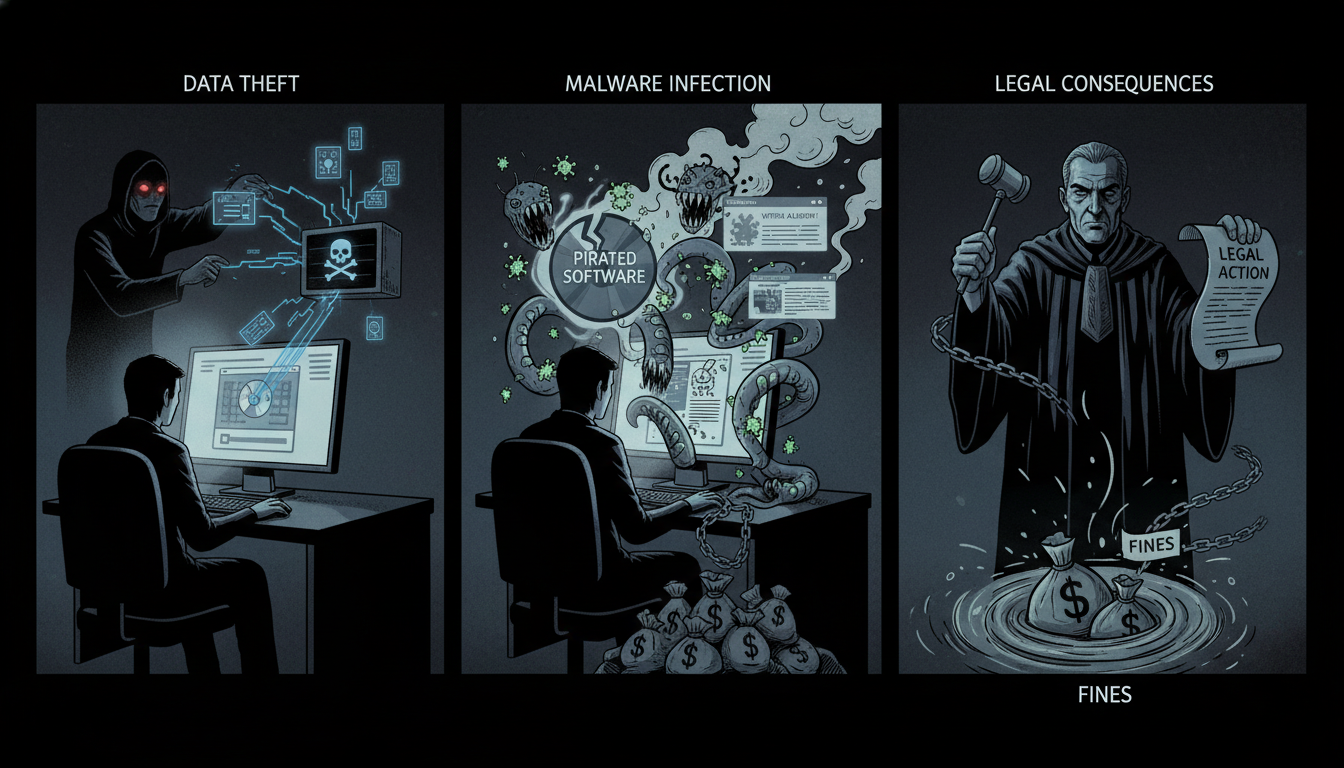 ความเสี่ยงของการใช้ Lightroom 2025 เถื่อน มีอะไรบ้าง?