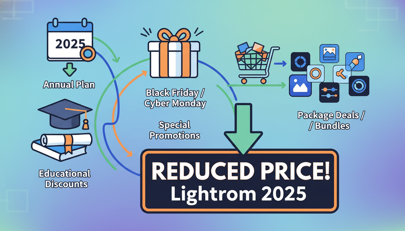 วิธีประหยัดและรับส่วนลด Lightroom 2025 ราคา ที่ดีที่สุด