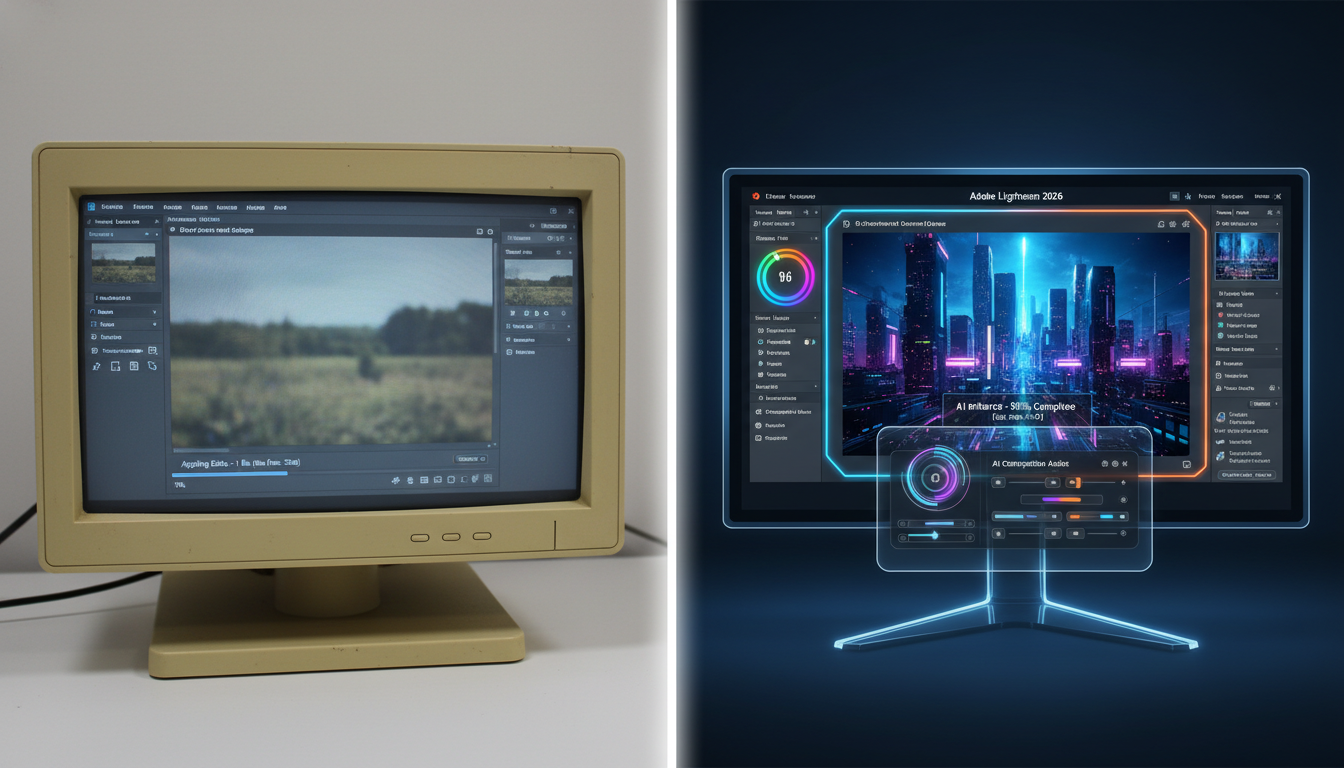 เปรียบเทียบ: โหลด Lightroom 2026 กับเวอร์ชันก่อนหน้า