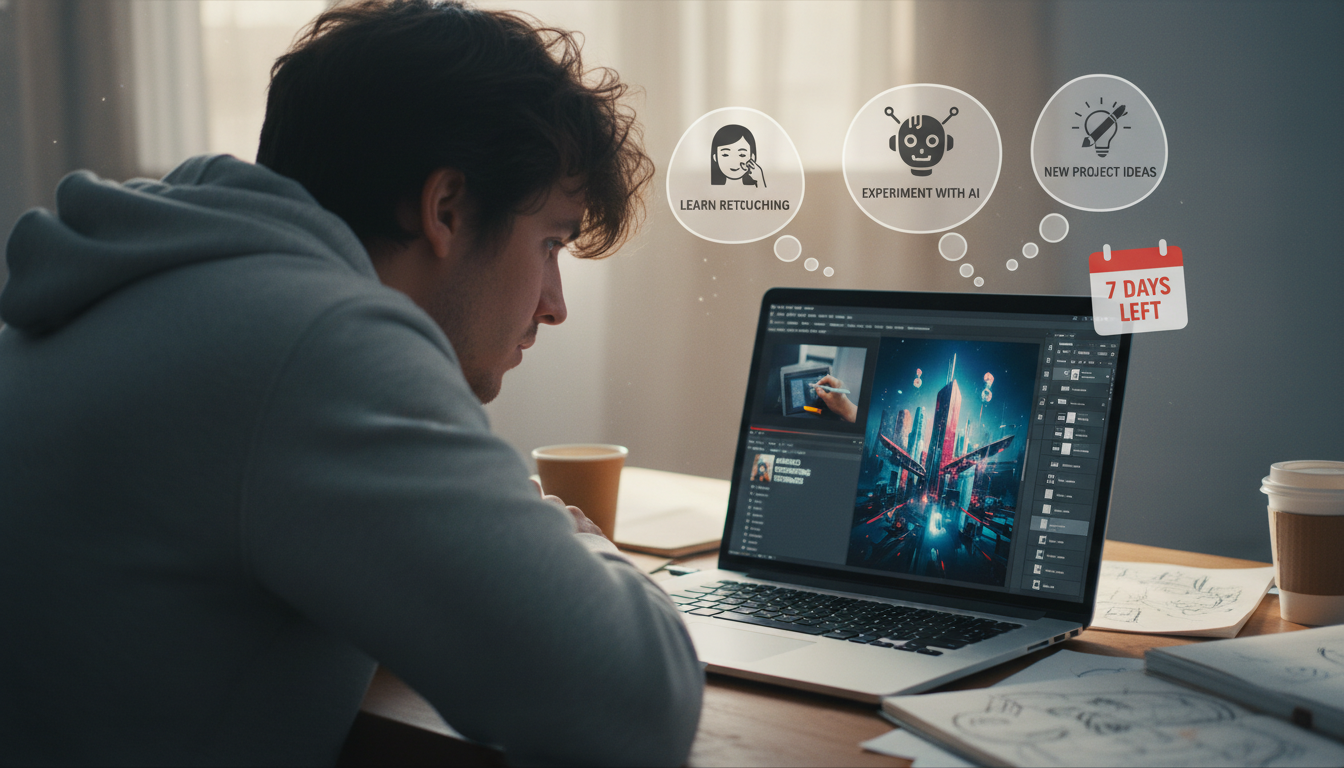 เคล็ดลับการใช้ Photoshop รุ่นทดลองฟรีให้คุ้มค่าที่สุด