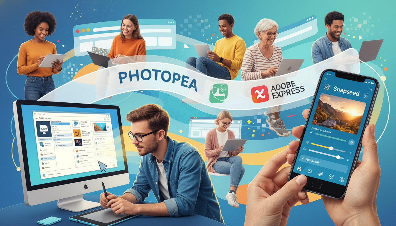 ทางเลือก Photoshop ฟรี ที่ดีที่สุด: โปรแกรมและแอปพลิเคชัน