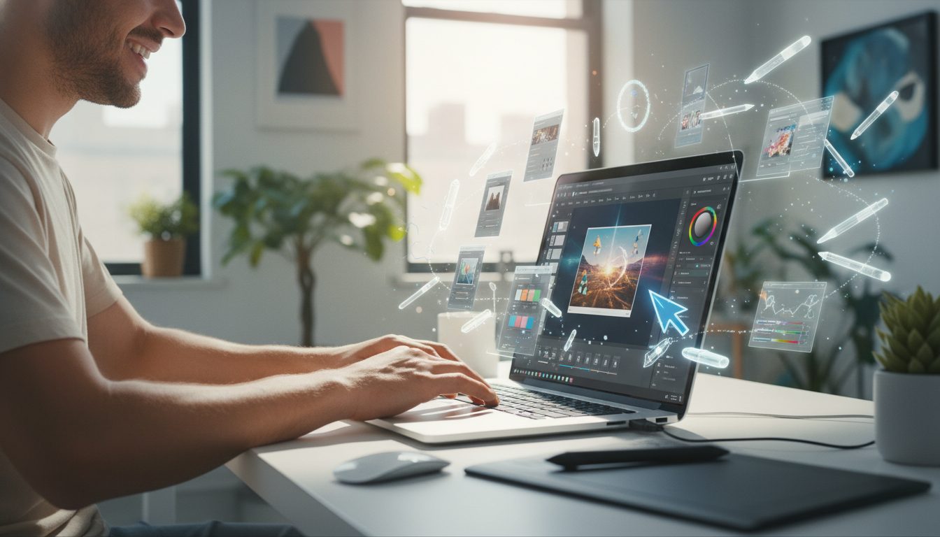 Photoshop ออนไลน์ ฟรี: ปลดล็อกพลังแต่งภาพมืออาชีพ ไม่ต้องติดตั้ง ไม่ต้องเสียเงิน!