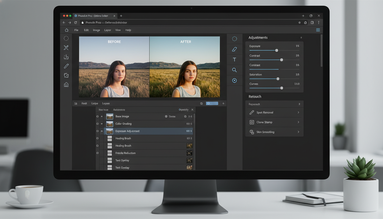 ฟีเจอร์เด่นของ Photoshop ออนไลน์ ฟรี ที่คุณจะได้รับ