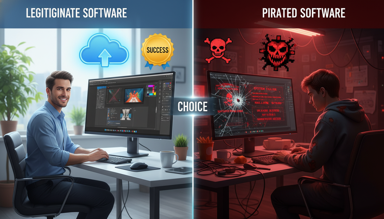 ทำไมการลงทุนใน Photoshop จึงคุ้มค่ากว่าการหาทาง โหลด โฟโต้ ชอป ฟรี เถื่อน