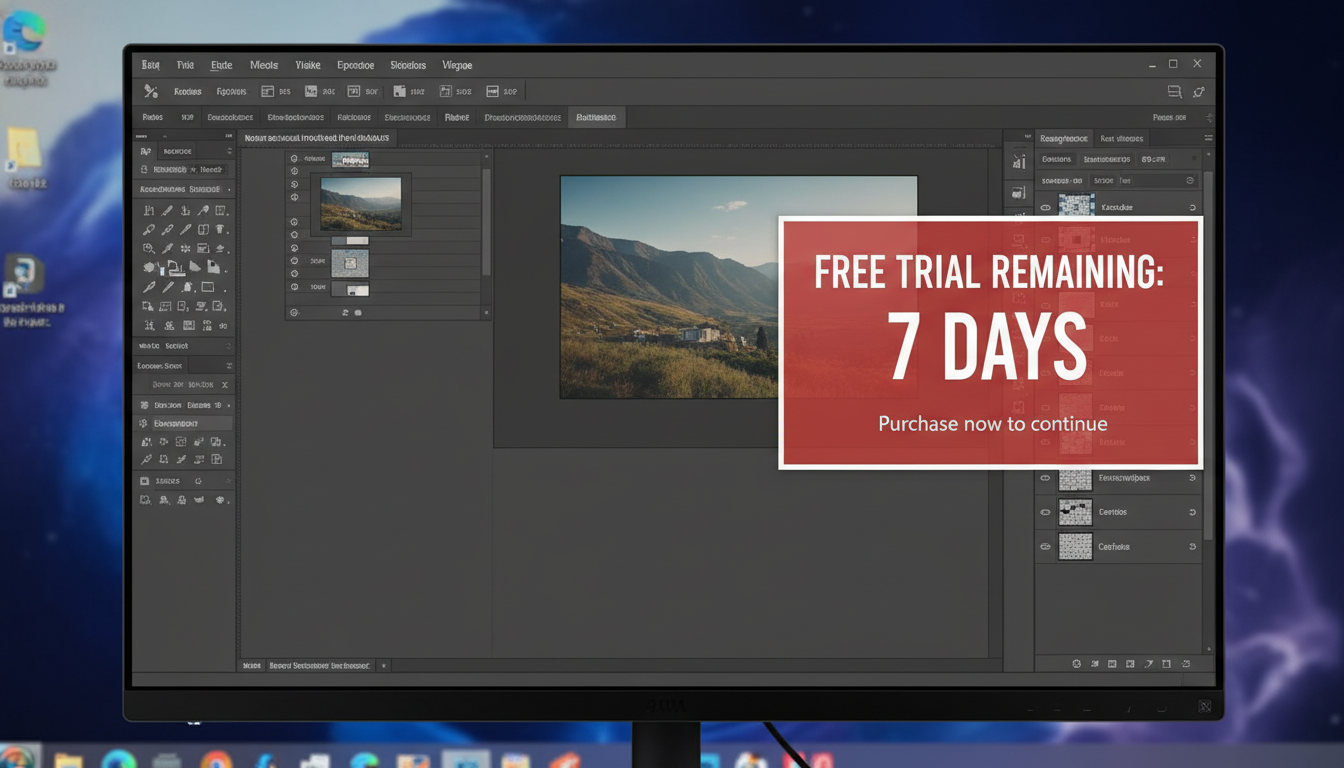 Photoshop Trial: ทดลองใช้ โฟโต้ชอป ฟรี 7 วันอย่างคุ้มค่า