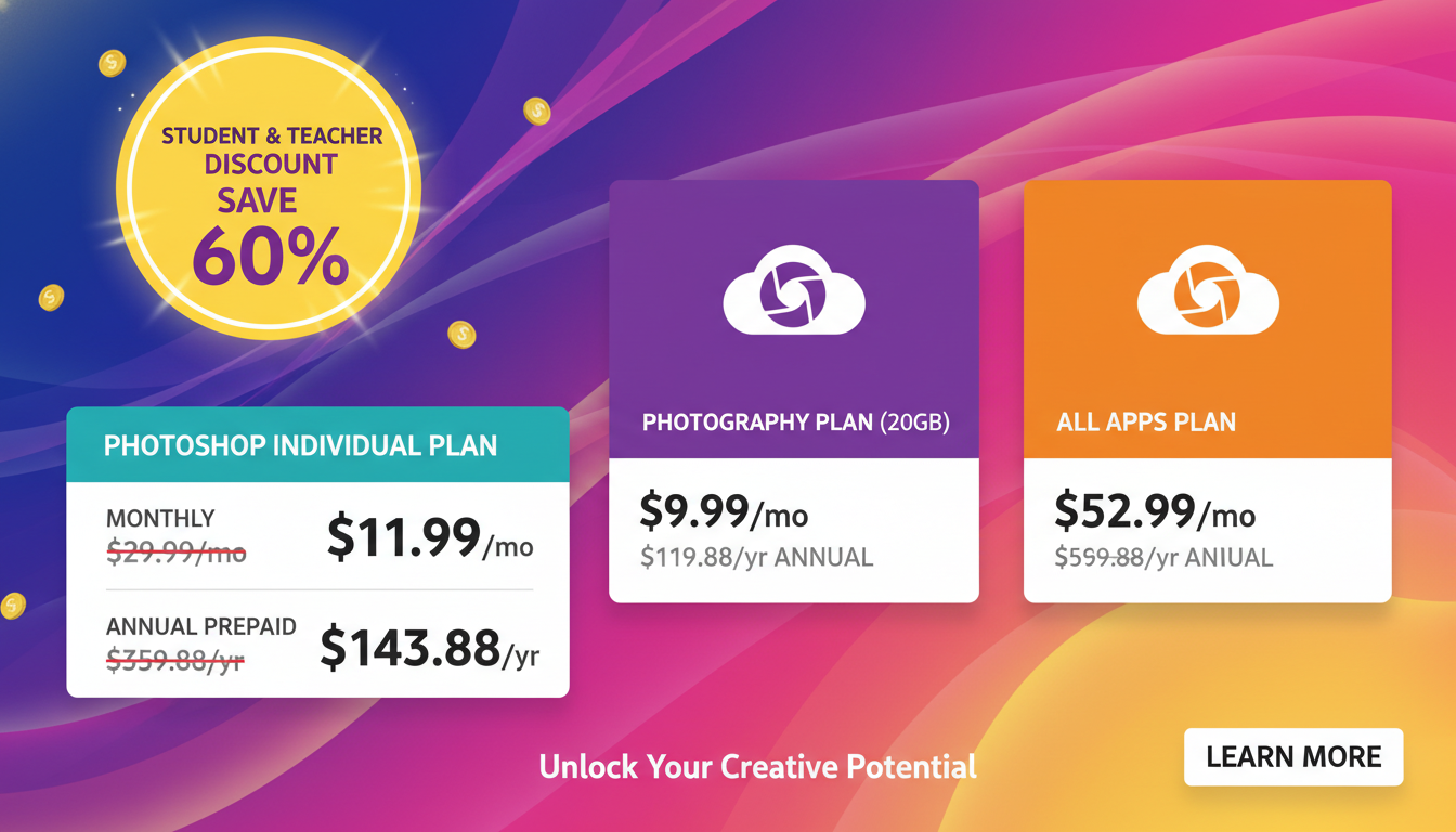 รับ โฟโต้ ชอป ราคาถูก: ส่วนลดนักเรียนและโปรโมชั่น