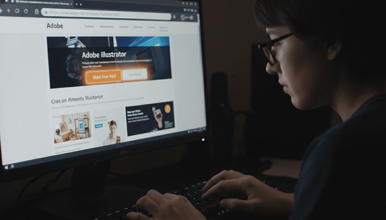 แหล่งที่มาอย่างเป็นทางการเพื่อ โหลด Adobe Illustrator 2026