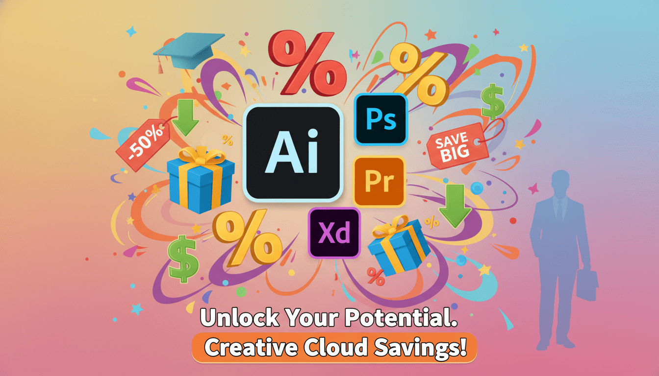 ข้อเสนอและโปรโมชั่นพิเศษจาก Adobe สำหรับ Illustrator
