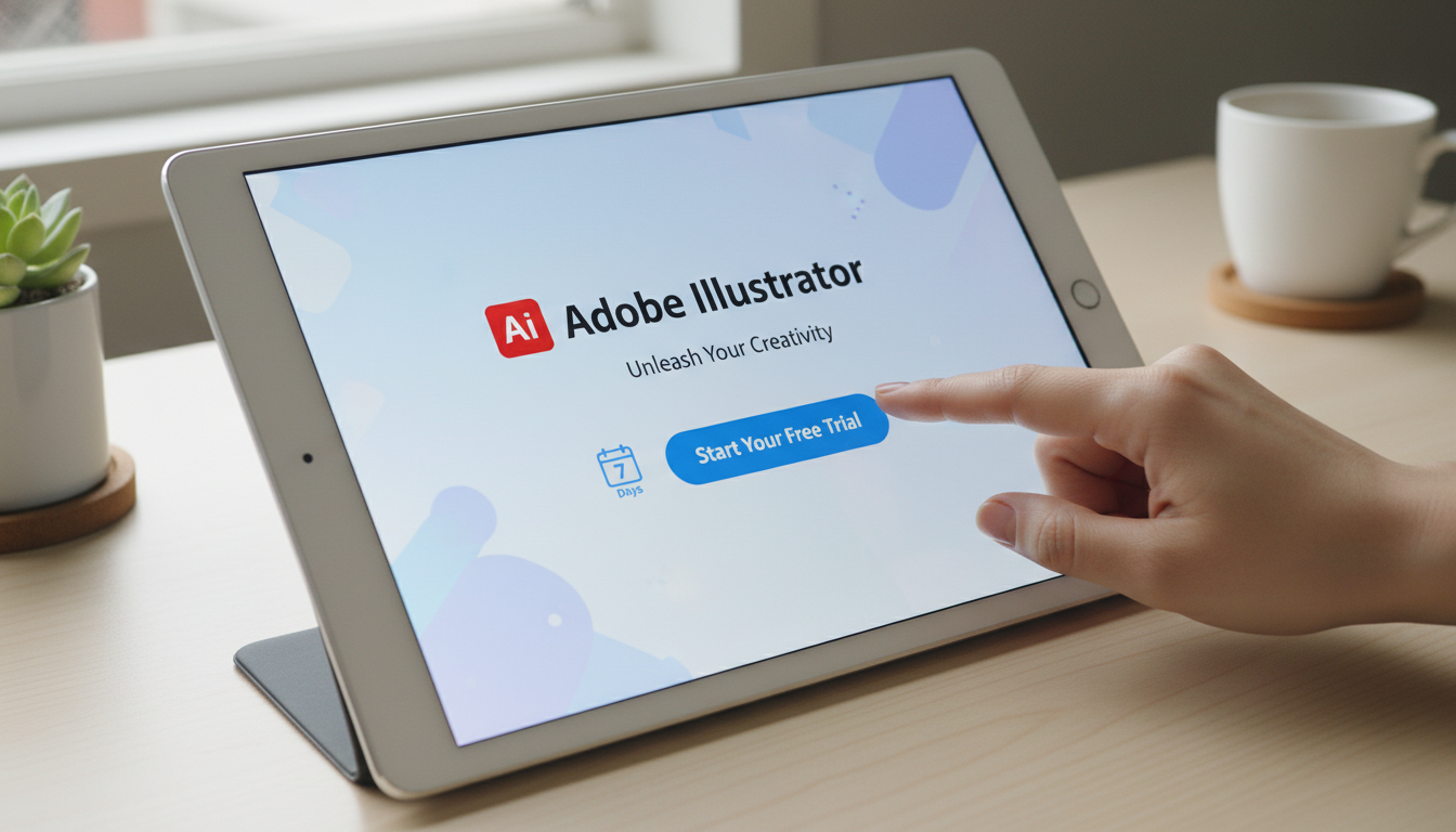 สำรวจตัวเลือกการทดลองใช้ฟรี Adobe Illustrator 2026