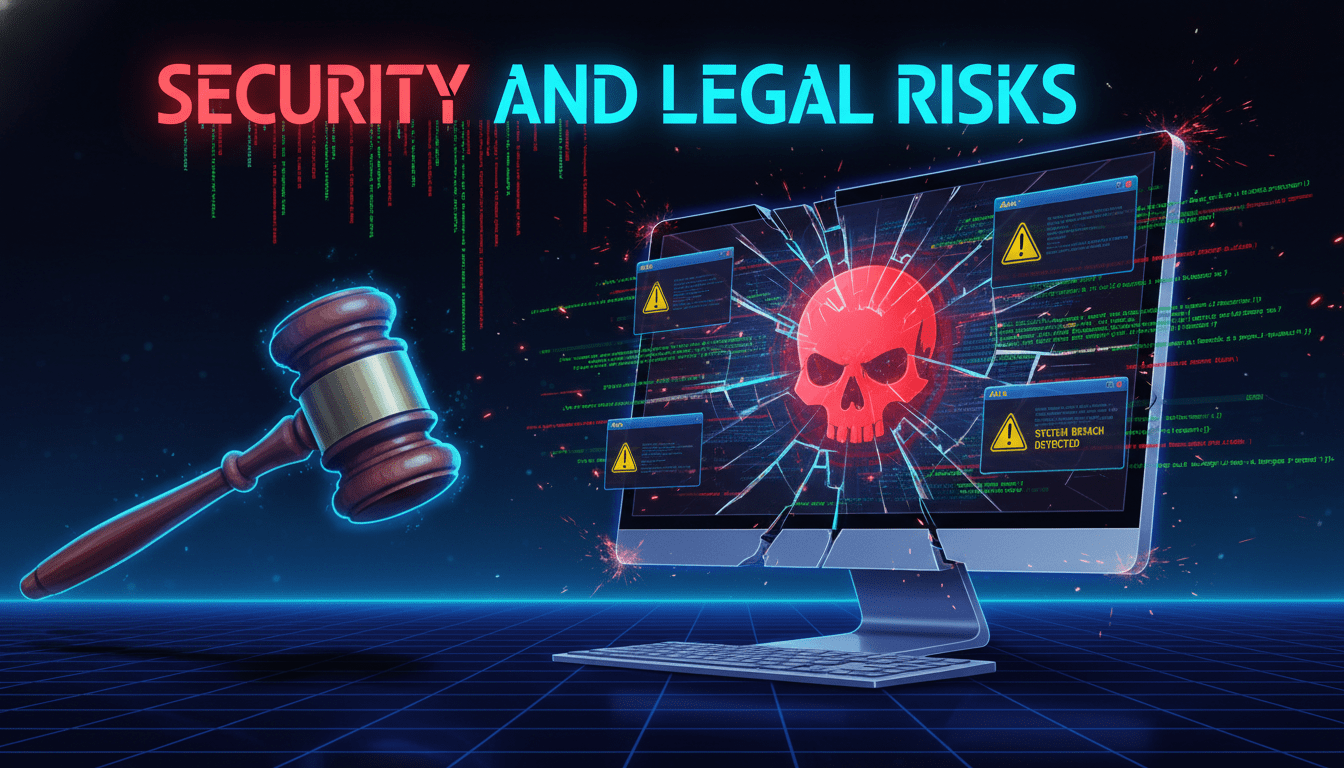 ความเสี่ยงด้านความปลอดภัยและกฎหมายของการ Download โปรแกรมละเมิดลิขสิทธิ์