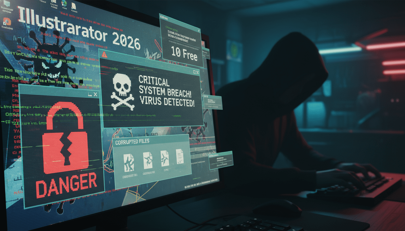 ความจริงเบื้องหลังการดาวน์โหลด Illustrator 2026 10 ฟรี: ความเสี่ยงที่ต้องรู้
