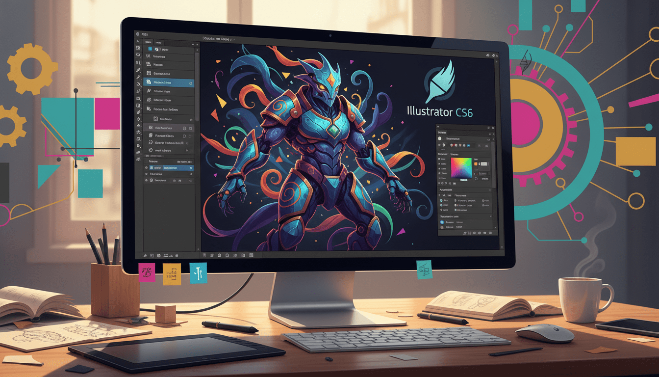 ทำความรู้จักกับ โปรแกรม Illustrator CS6: สุดยอดเครื่องมือออกแบบกราฟิก